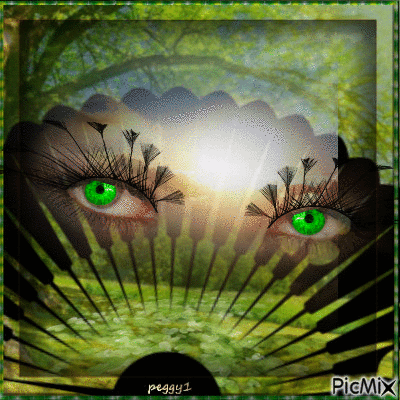 green eyes - Ingyenes animált GIF