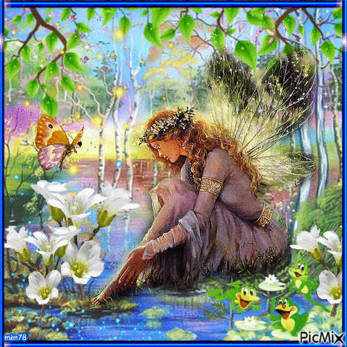 The fairy pond - Δωρεάν κινούμενο GIF