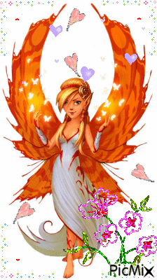 joli petit ange - GIF animado gratis