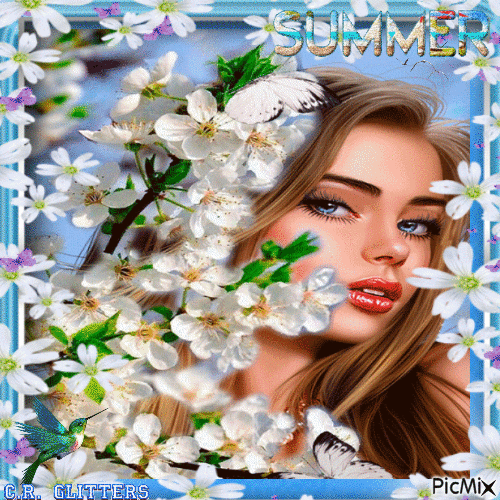 Summer Beauty - Безплатен анимиран GIF