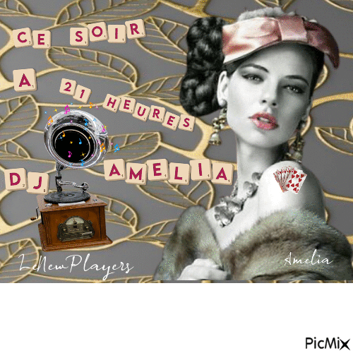 amelia - Бесплатный анимированный гифка