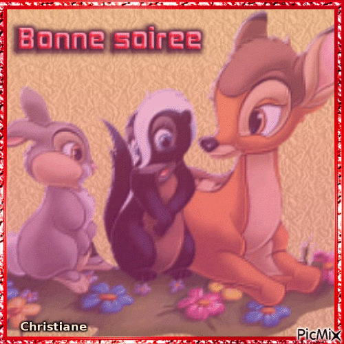 BONNE SOIREE 14 01 - Бесплатный анимированный гифка