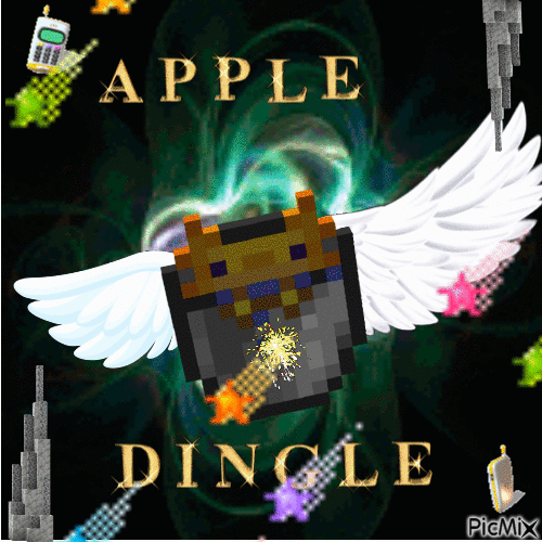 Apple Dingle - GIF animasi gratis
