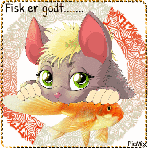 Fish is good................ - GIF animate gratis