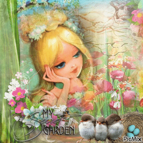 My secret Garden - Gratis geanimeerde GIF