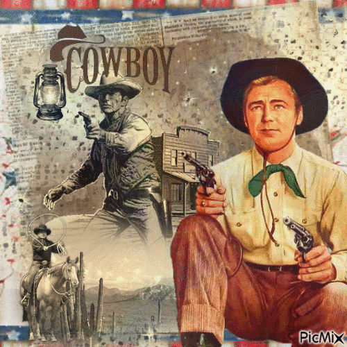 Cowboy - GIF เคลื่อนไหวฟรี