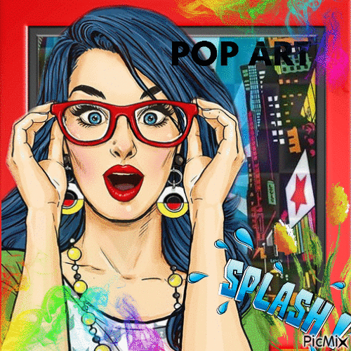 Pop Art - Бесплатный анимированный гифка