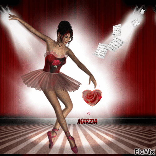 marzia - ballerina - Besplatni animirani GIF