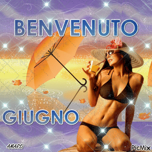 BENVENUTO GIUGNO - 無料のアニメーション GIF