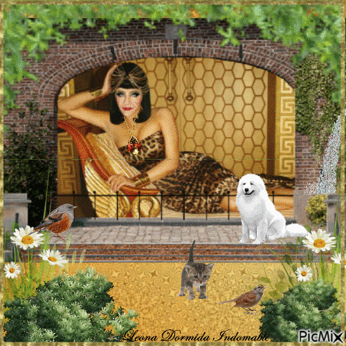 Cleopatra - Gratis animeret GIF