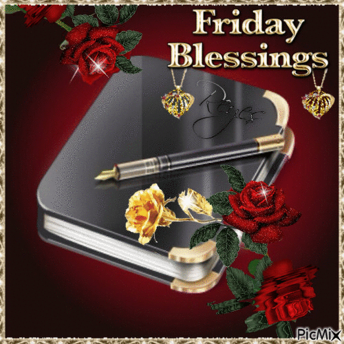 Friday Blessing! - Bezmaksas animēts GIF