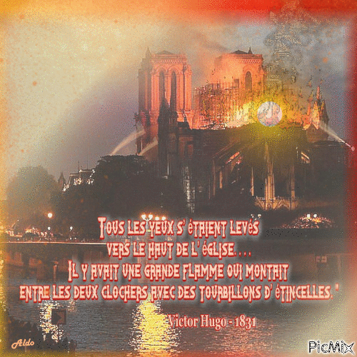Notre Dame paris - Gratis geanimeerde GIF