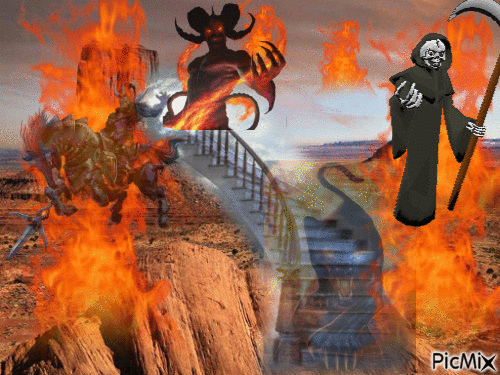 Escalier vde l'enfer - GIF animado gratis