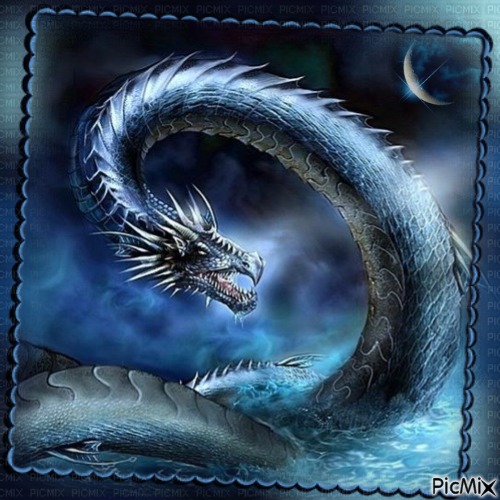 Dragon de mer. - PNG gratuit