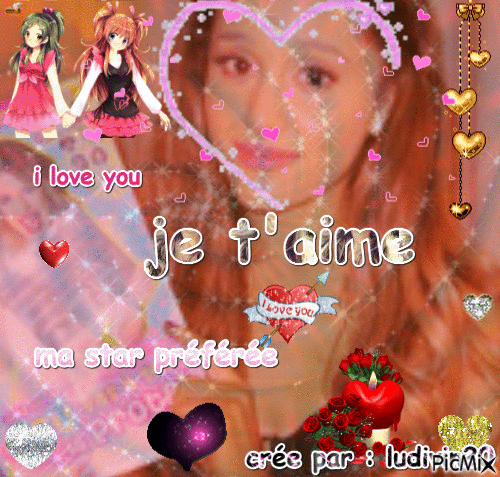 i love you - GIF animé gratuit