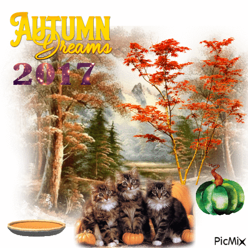 Autumn Dreams 2017 - Бесплатный анимированный гифка