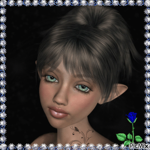 Elfe rêveuse - Nemokamas animacinis gif