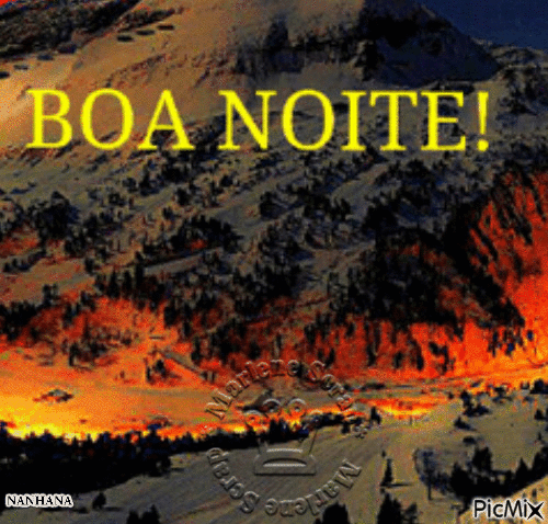 BOA NOITE AMIGOS E AMIGAS - Бесплатный анимированный гифка