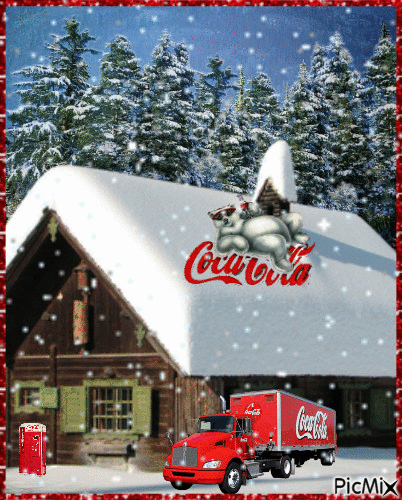 Coca-Cola! - GIF animado grátis
