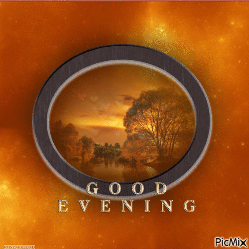 Good Evening - Δωρεάν κινούμενο GIF