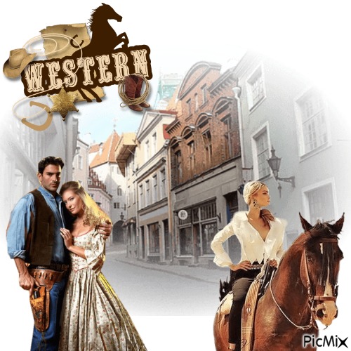 Western Town - Free PNG