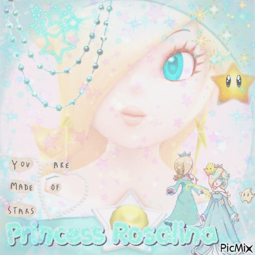 ღ princess rosalina - 無料のアニメーション GIF