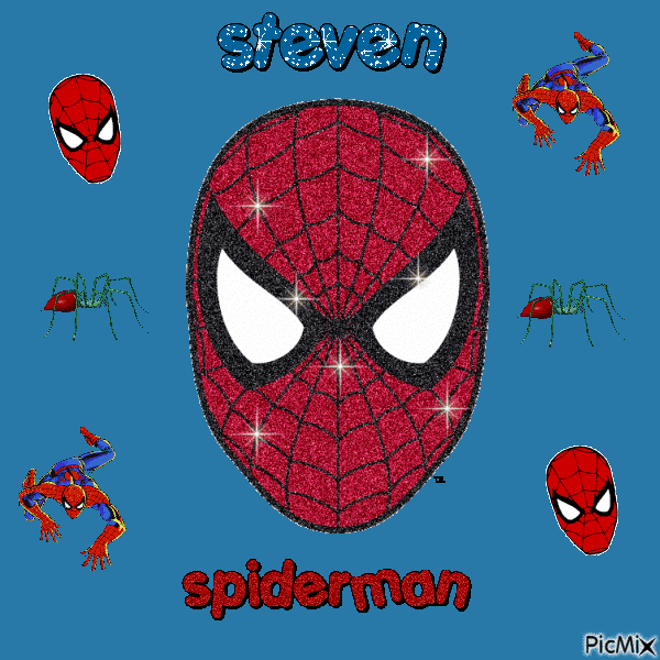 spiderman - Animovaný GIF zadarmo