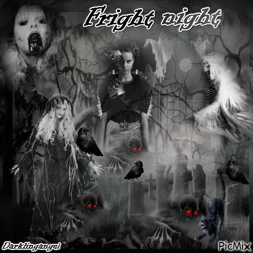 Fright night - Бесплатный анимированный гифка