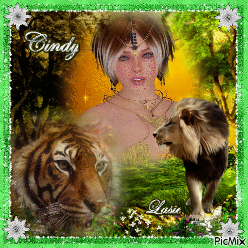 kdo pour Cindy ♥♥♥ En toute amitié - Ingyenes animált GIF
