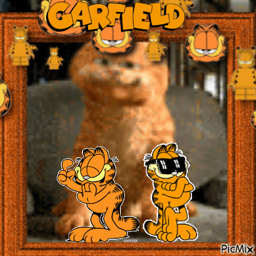 gARFIELD - Zdarma animovaný GIF