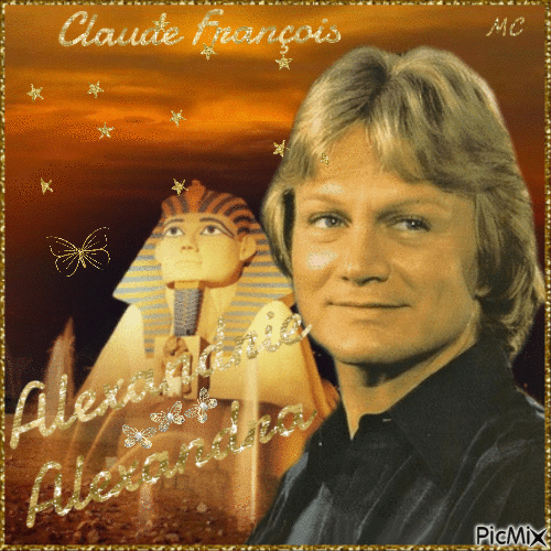 Claude François - Gratis geanimeerde GIF