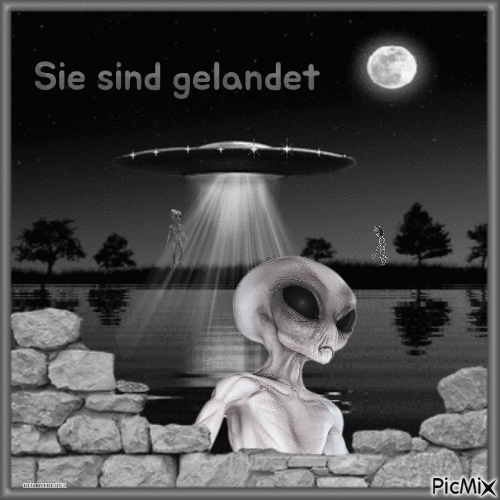 Aliens - Бесплатный анимированный гифка