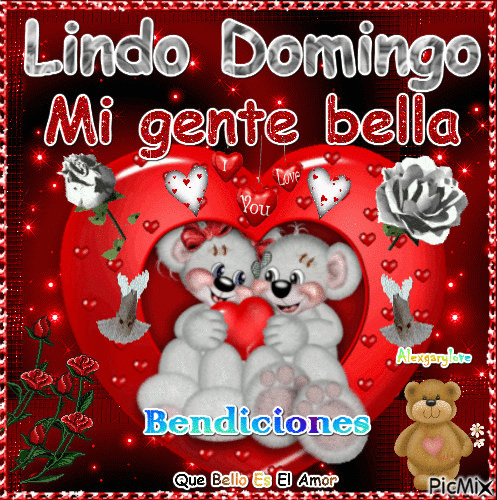 Lindo Domingo - Bezmaksas animēts GIF