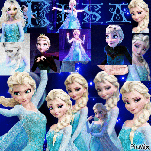 Elsa - Безплатен анимиран GIF