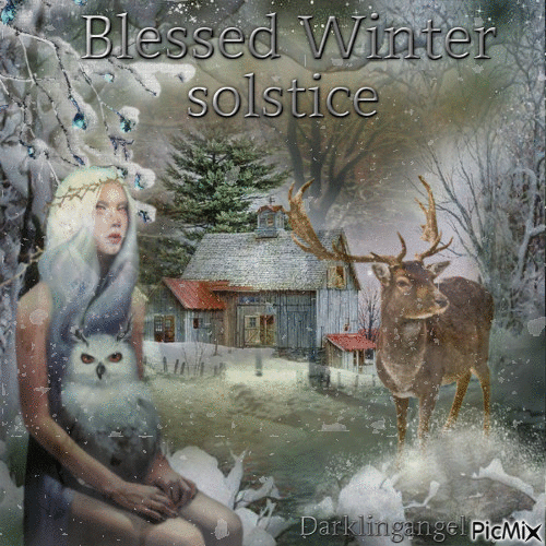 Blessed Solstice - Free animated GIF