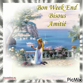bon week end - Darmowy animowany GIF