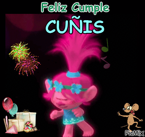 Cumple Lidia 2018 - Animovaný GIF zadarmo