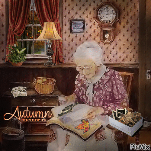 Herbstliche Erinnerungen - Kostenlose animierte GIFs