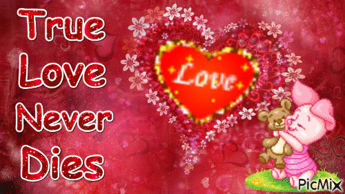 True Love Never Dies - Nemokamas animacinis gif