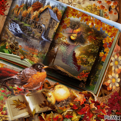 Serenidad de otoño - Gratis animerad GIF