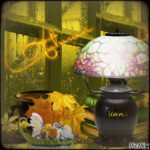 Farewell Autumn ... on one more rainy day - Bezmaksas animēts GIF