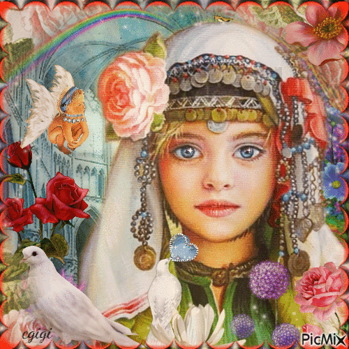 fantasy art...jeune fille russe