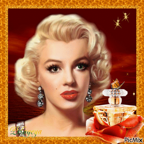 Merveilleuse Marilyn - GIF animado grátis