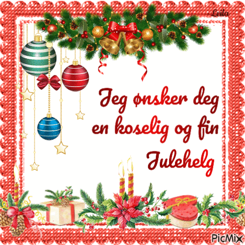 I wish you a Merry Christmas weekend - Ingyenes animált GIF