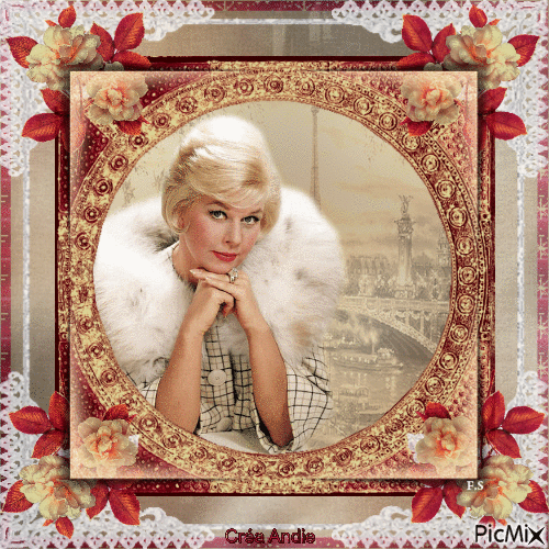 Doris Day, Actrice américaine - Δωρεάν κινούμενο GIF