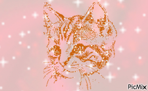 mon petit chat - GIF animado gratis