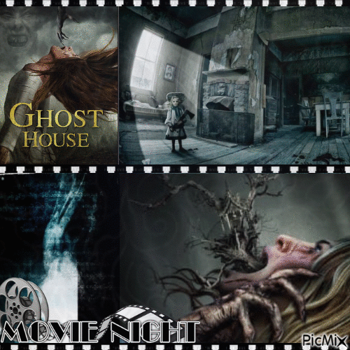 Concours : Ghost House - GIF animate gratis