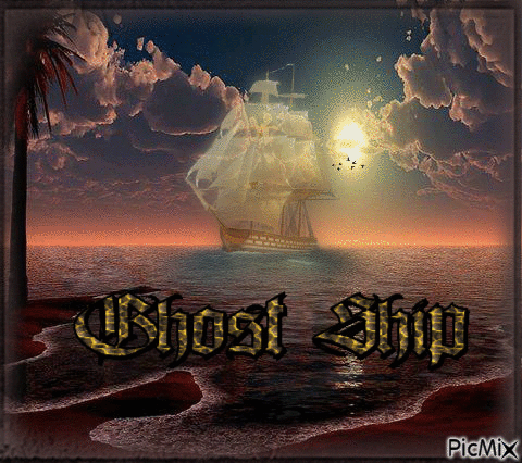 Ghost Ship - GIF animé gratuit