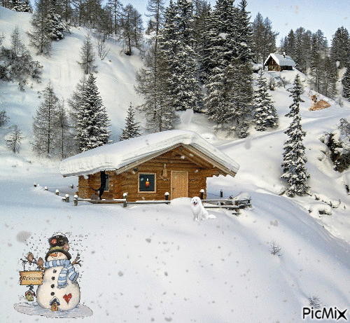 winter day - Ingyenes animált GIF