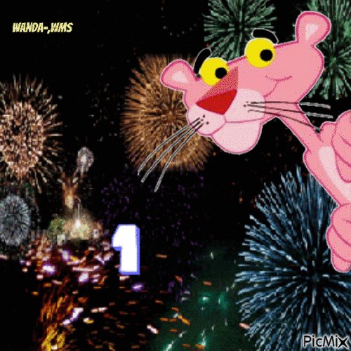 Happy New year - Nemokamas animacinis gif